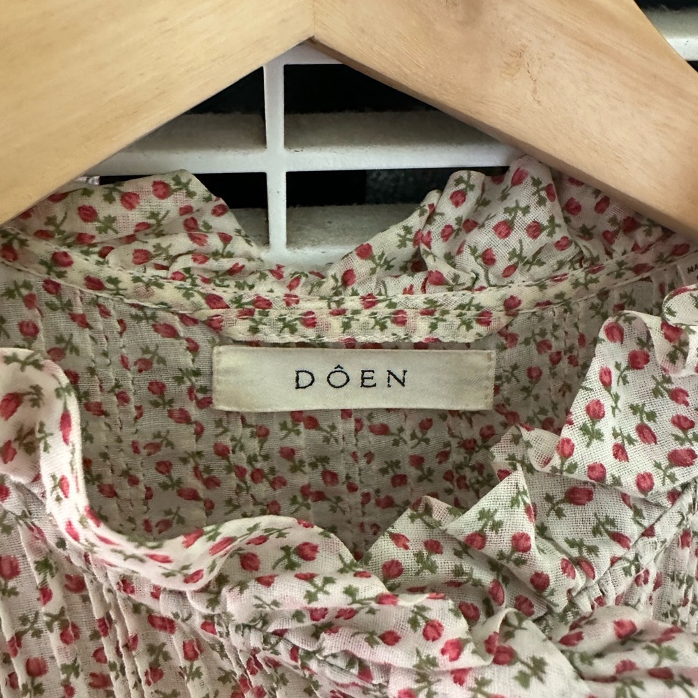 Doen, Stanton dress in Berry Bisou, XXS - Picture 7 of 14